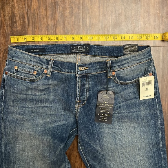 NEW Lucky Brand Lil Maggie Jeans Flare NWT Sz 14 32 Regular - Picture 7 of 14
